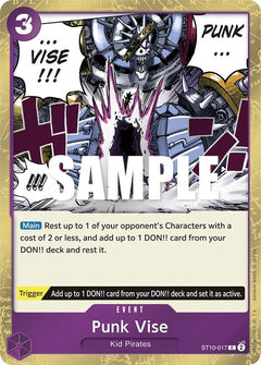 Punk Vise [ST-10 - ST10-017] - Ultra Deck: The Three Captains