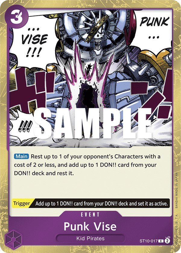 Punk Vise [ST-10 - ST10-017] - Ultra Deck: The Three Captains