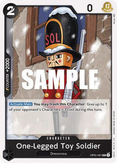 One-Legged Toy Soldier [OP05 - OP05-081] - Awakening of the New Era