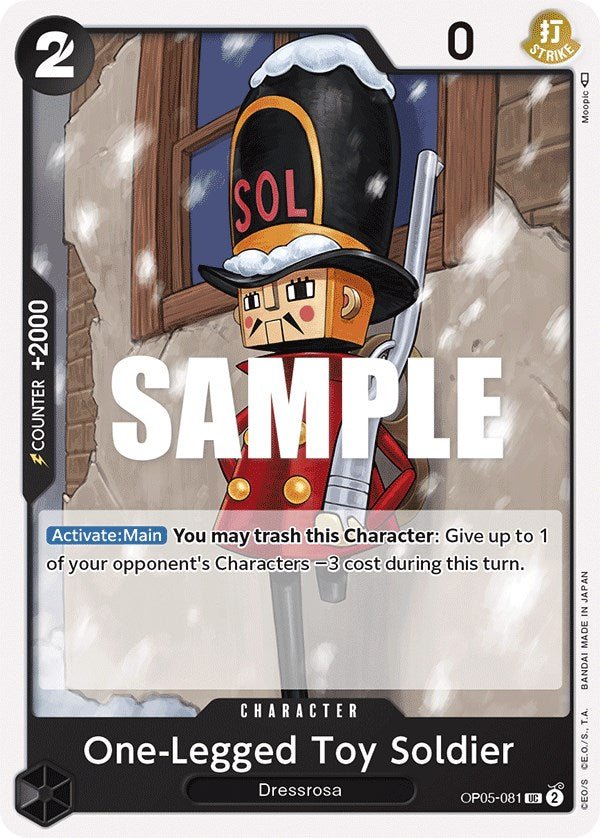 One-Legged Toy Soldier [OP05 - OP05-081] - Awakening of the New Era