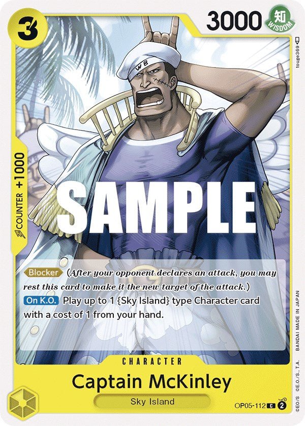 Captain McKinley [OP05 - OP05-112] - Awakening of the New Era