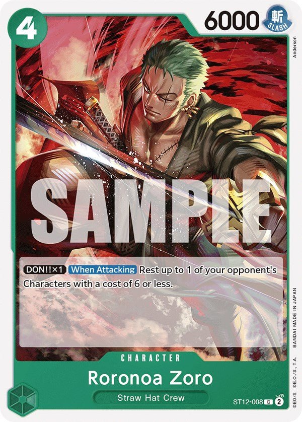 Roronoa Zoro [ST-12 - ST12-008] - Starter Deck 12: Zoro and Sanji
