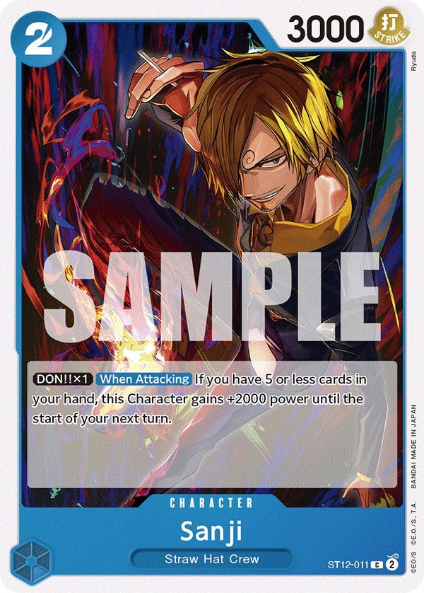 Sanji [ST-12 - ST12-011] - Starter Deck 12: Zoro and Sanji