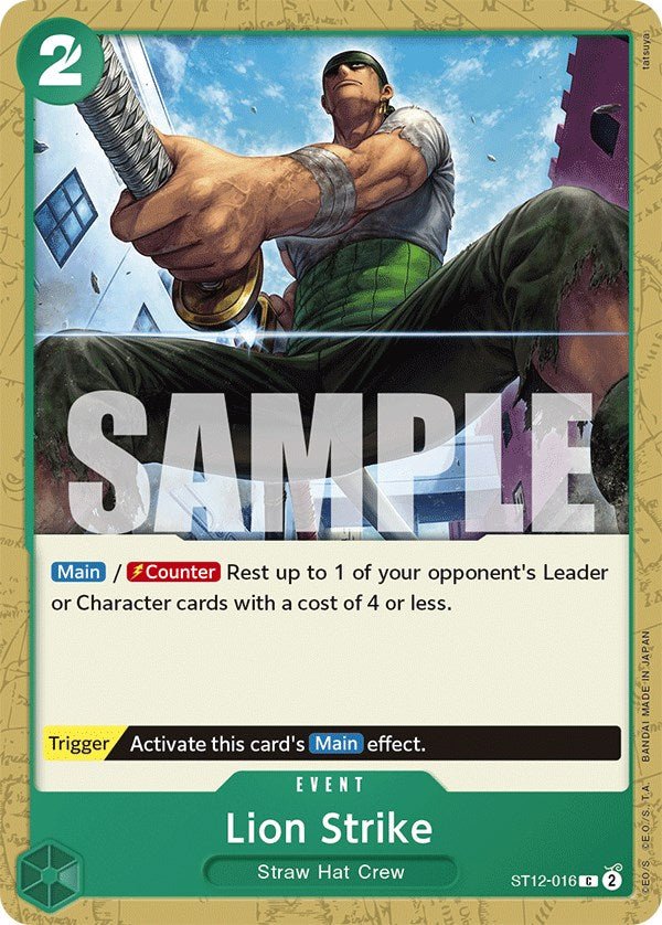 Lion Strike [ST-12 - ST12-016] - Starter Deck 12: Zoro and Sanji