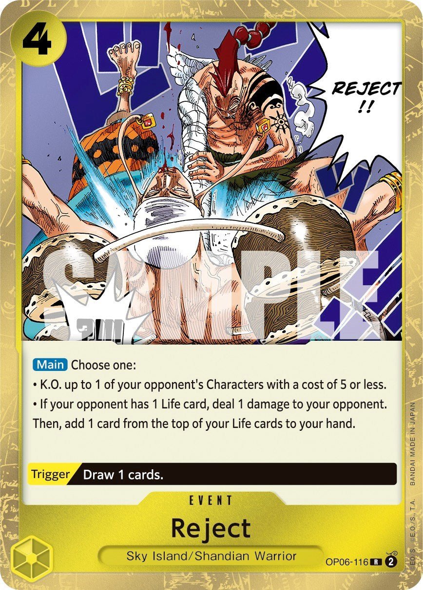 Reject [OP06 - OP06-116] - Wings of the Captain
