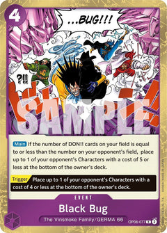 Black Bug [OP06 - OP06-077] - Wings of the Captain