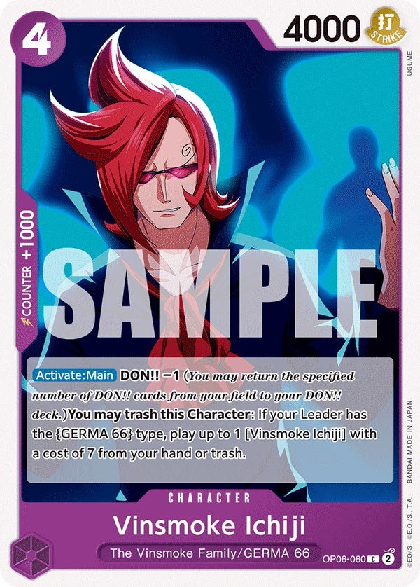 Vinsmoke Ichiji (060) [OP06 - OP06-060] - Wings of the Captain