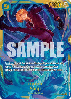 Sanji [OP06 - OP06-119] Secret Rare - Bandai