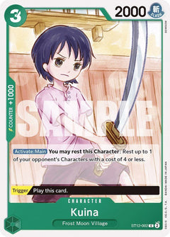 Kuina [ST-12 - ST12-002] - Starter Deck 12: Zoro and Sanji