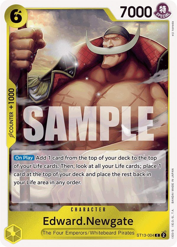 Edward.Newgate [ST-13 - ST13-004] - Ultra Deck: The Three Brothers