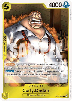 Curly.Dadan [ST-13 - ST13-006] - Ultra Deck: The Three Brothers