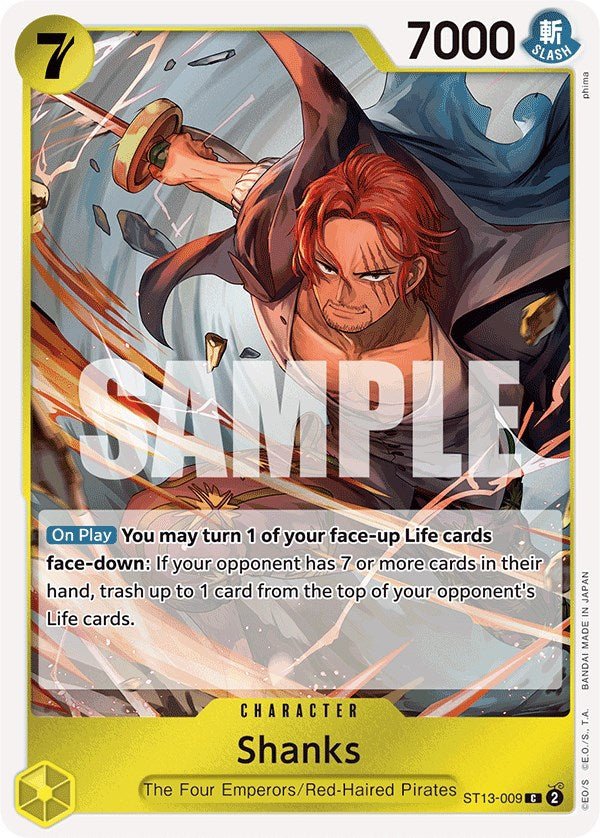 Shanks [ST-13 - ST13-009] - Ultra Deck: The Three Brothers