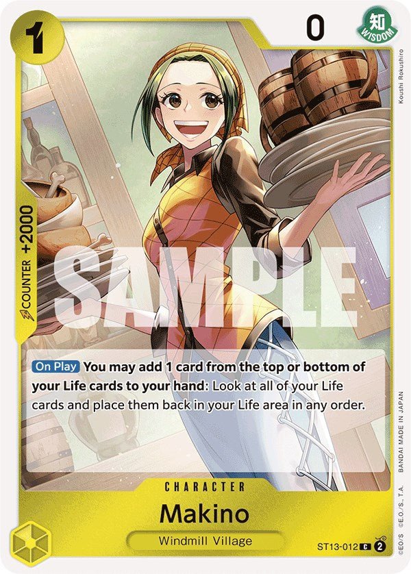 Makino [ST-13 - ST13-012] - Ultra Deck: The Three Brothers