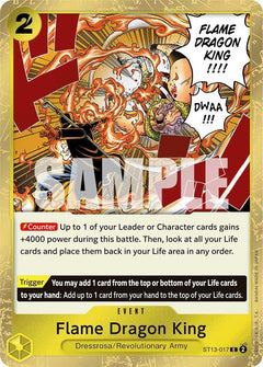 Flame Dragon King [ST-13 - ST13-017] Common - Bandai