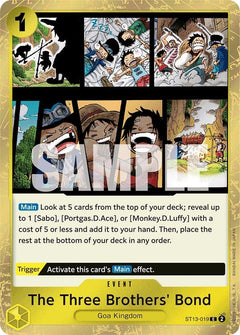 The Three Brothers' Bond [ST-13 - ST13-019] - Ultra Deck: The Three Brothers