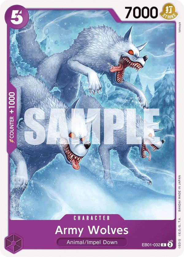 Army Wolves [EB-01 - EB01-032] - Extra Booster: Memorial Collection