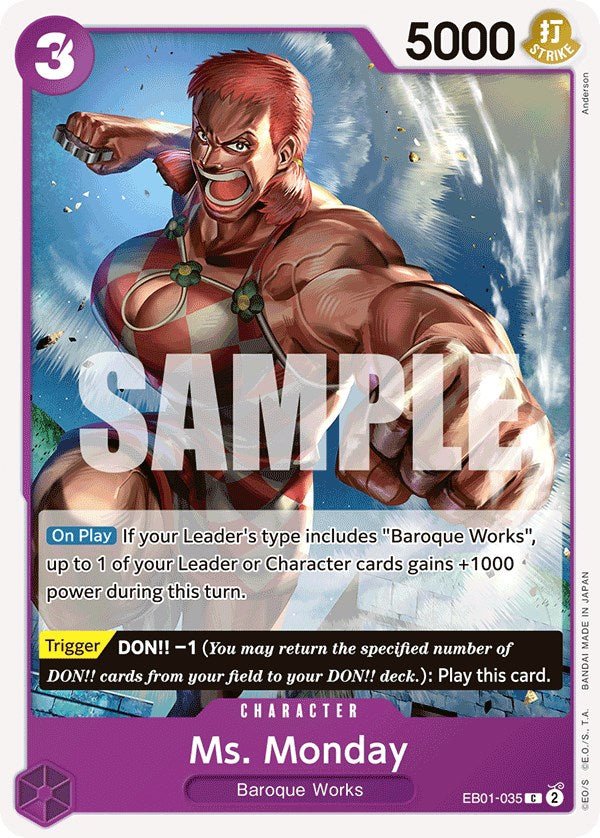 Ms. Monday [EB-01 - EB01-035] - Extra Booster: Memorial Collection