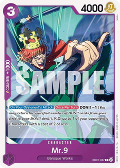Mr. 9 [EB-01 - EB01-037] - Extra Booster: Memorial Collection