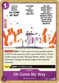Oh Come My Way [EB-01 - EB01-038] - Extra Booster: Memorial Collection