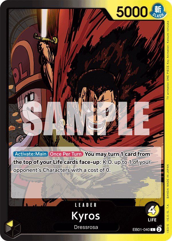 Kyros [EB-01 - EB01-040] - Extra Booster: Memorial Collection