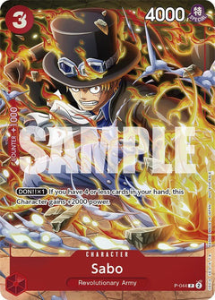 Sabo (Event Pack Vol. 4) [OP-PR - P-044] Promo - Bandai