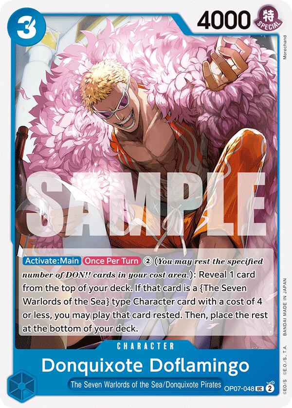 Donquixote Doflamingo [OP07 - OP07-048] - 500 Years in the Future