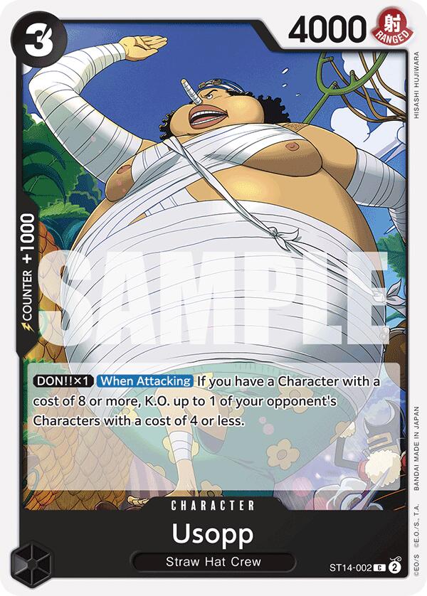 Usopp [ST-14 - ST14-002] - Starter Deck 14: 3D2Y
