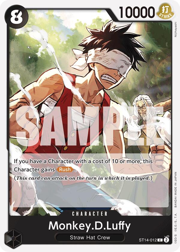 Monkey.D.Luffy (012) [ST-14 - ST14-012] - Starter Deck 14: 3D2Y