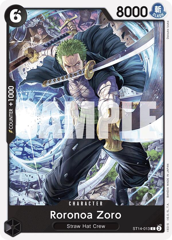 Roronoa Zoro [ST-14 - ST14-013] - Starter Deck 14: 3D2Y