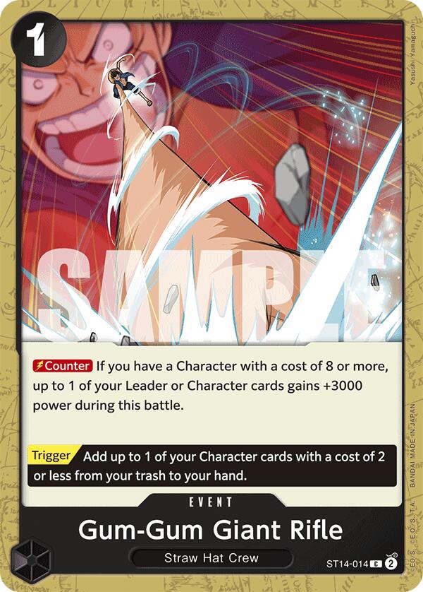 Gum-Gum Giant Rifle [ST-14 - ST14-014] - Starter Deck 14: 3D2Y