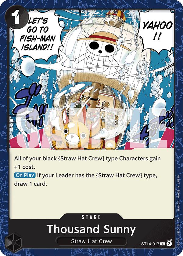 Thousand Sunny [ST-14 - ST14-017] - Starter Deck 14: 3D2Y