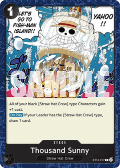 Thousand Sunny [ST-14 - ST14-017] - Starter Deck 14: 3D2Y