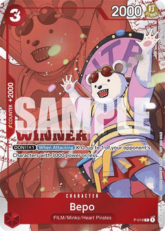 Bepo (Winner Pack Vol. 7) [OP-PR - P-019] Promo - Bandai
