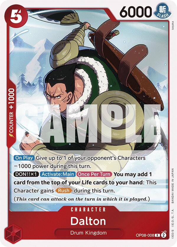 Dalton [OP08 - OP08-008] - Two Legends