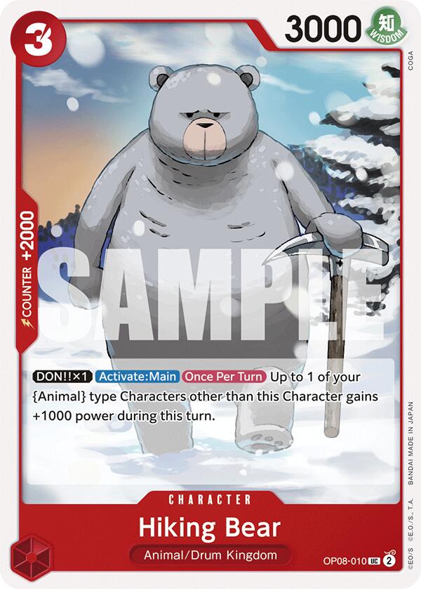 Hiking Bear [OP08 - OP08-010] - Two Legends