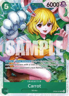 Carrot (023) [OP08 - OP08-023] Super Rare - Bandai