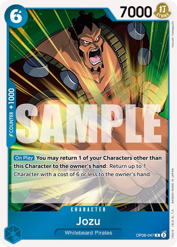 Jozu [OP08 - OP08-047] Rare - Bandai
