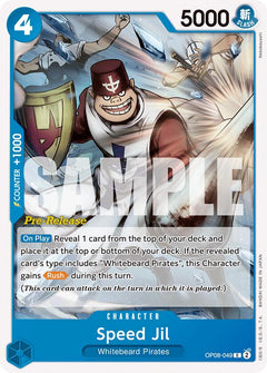 Speed Jil [OP08 PRE - OP08-049] - Two Legends Pre-Release Cards