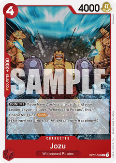 Jozu [ST-15 - OP02-008] - Starter Deck 15: RED Edward.Newgate