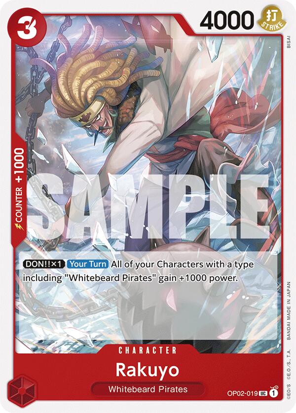Rakuyo [ST-15 - OP02-019] - Starter Deck 15: RED Edward.Newgate