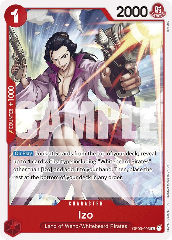 Izo [ST-15 - OP03-003] - Starter Deck 15: RED Edward.Newgate