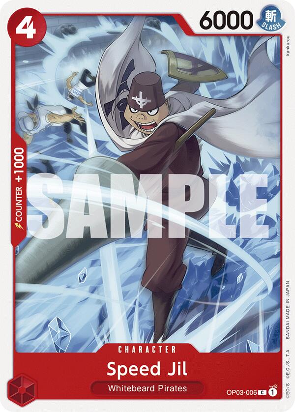 Speed Jil [ST-15 - OP03-006] - Starter Deck 15: RED Edward.Newgate