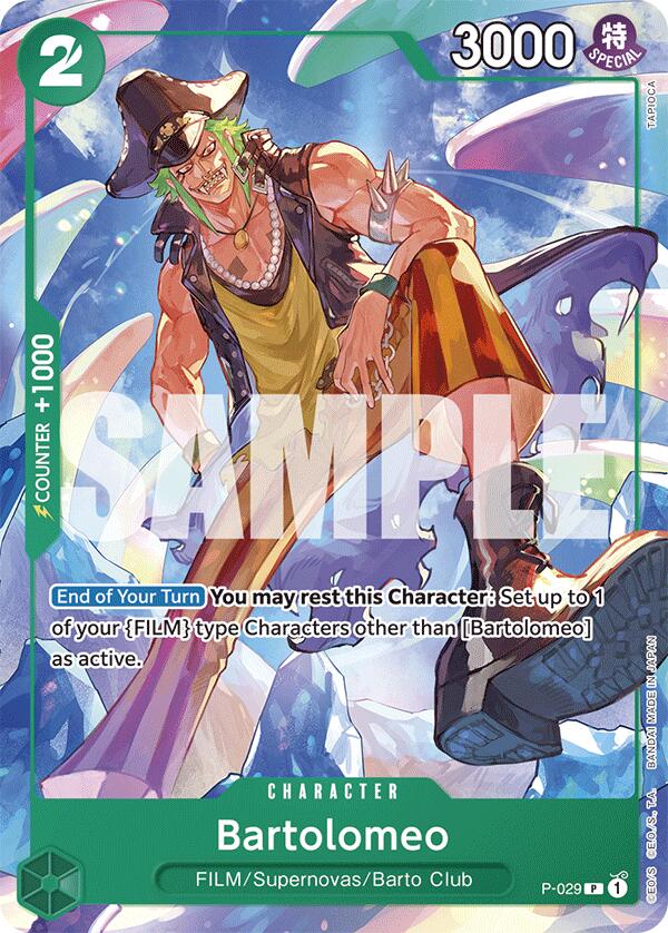 Bartolomeo [ST-16 - P-029] - Starter Deck 16: GREEN Uta