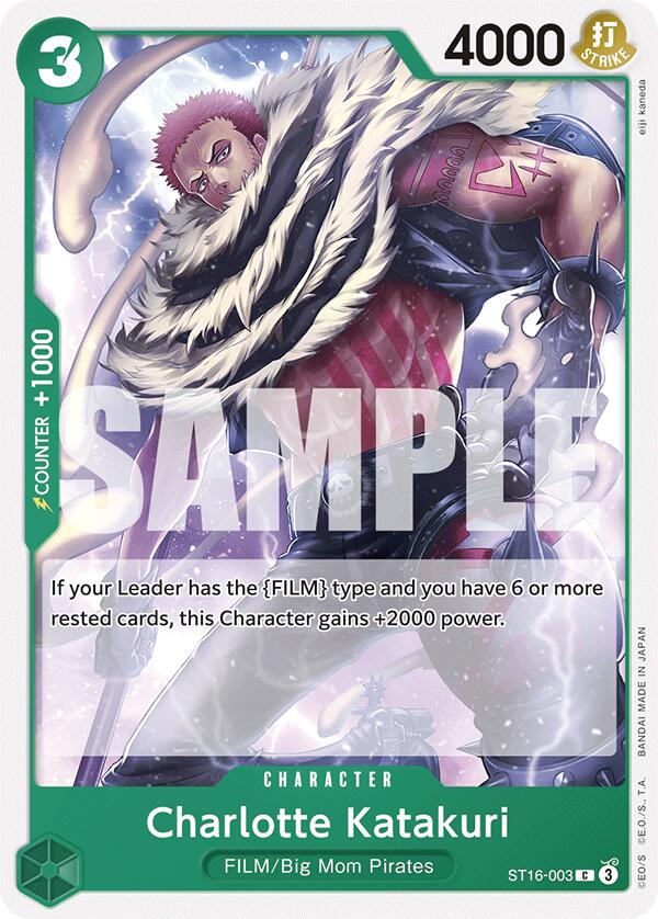 Charlotte Katakuri [ST-16 - ST16-003] - Starter Deck 16: GREEN Uta