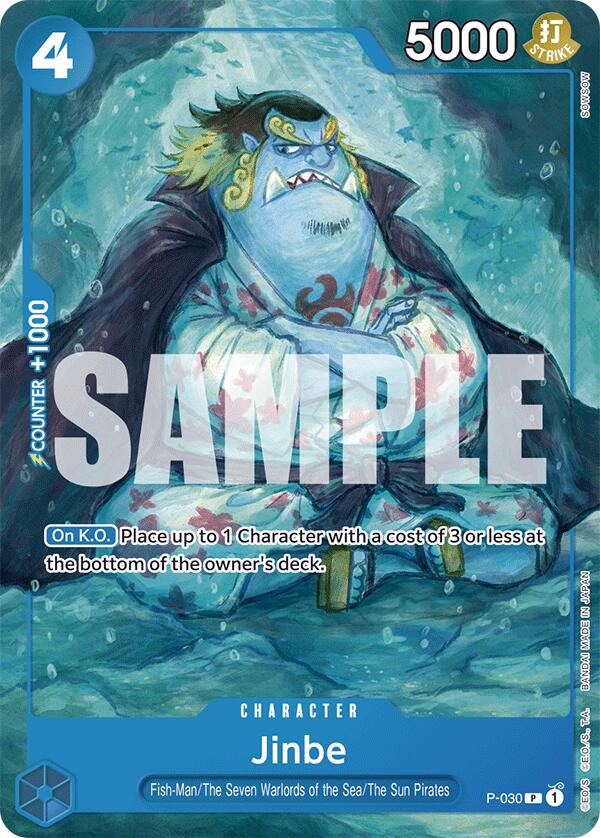 Jinbe [ST-17 - P-030] - Starter Deck 17: BLUE Donquixote Doflamingo