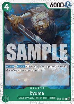 Ryuma (Jolly Roger Foil) [PRB-01 - OP06-036] - Premium Booster -The Best-