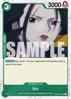 Izo (OP01-033) (Jolly Roger Foil) [PRB-01 - OP01-033] - Premium Booster -The Best-