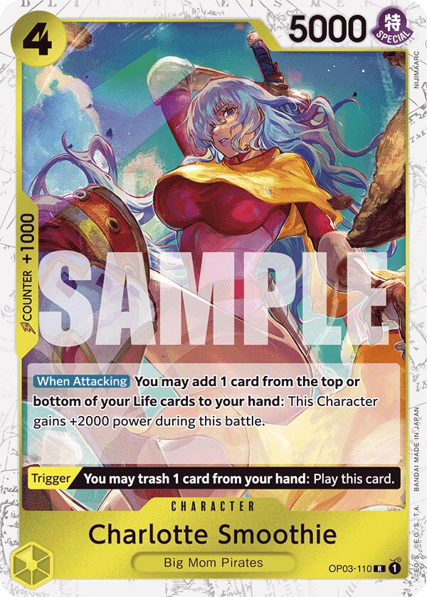 Charlotte Smoothie (Jolly Roger Foil) [PRB-01 - OP03-110] - Premium Booster -The Best-
