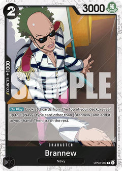 Brannew (Jolly Roger Foil) [PRB-01 - OP03-089] - Premium Booster -The Best-