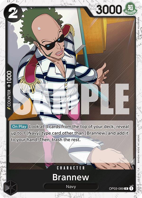 Brannew (Jolly Roger Foil) [PRB-01 - OP03-089] - Premium Booster -The Best-